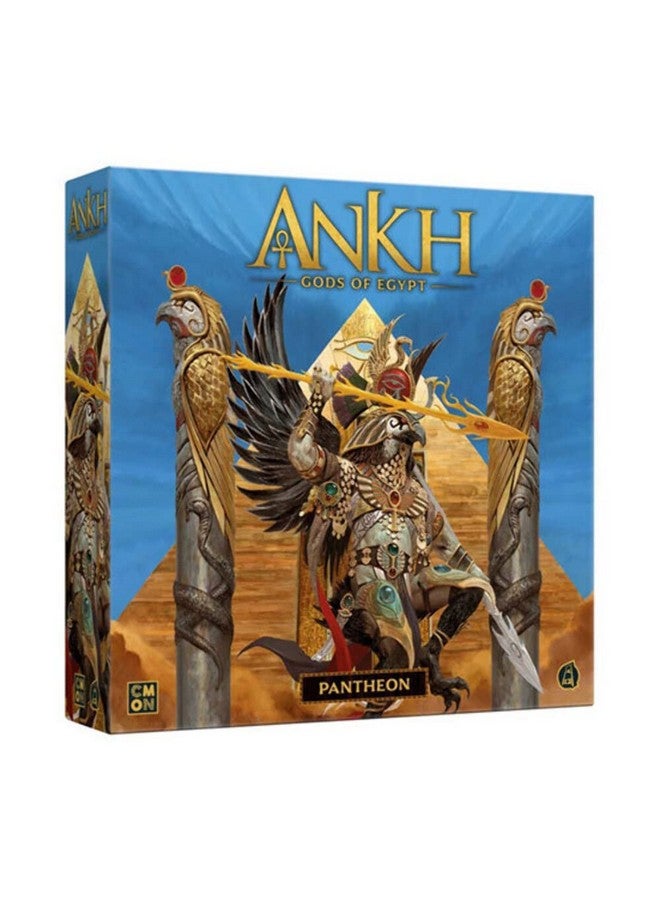 Ankh Gods of Egypt Board Game Pantheon EXPANSION - Expand Your Divine Dominion, Strategy Game for Kids and Adults, Ages 14+, 2-5 Players, 90 Minute Playtime, Made by CMON