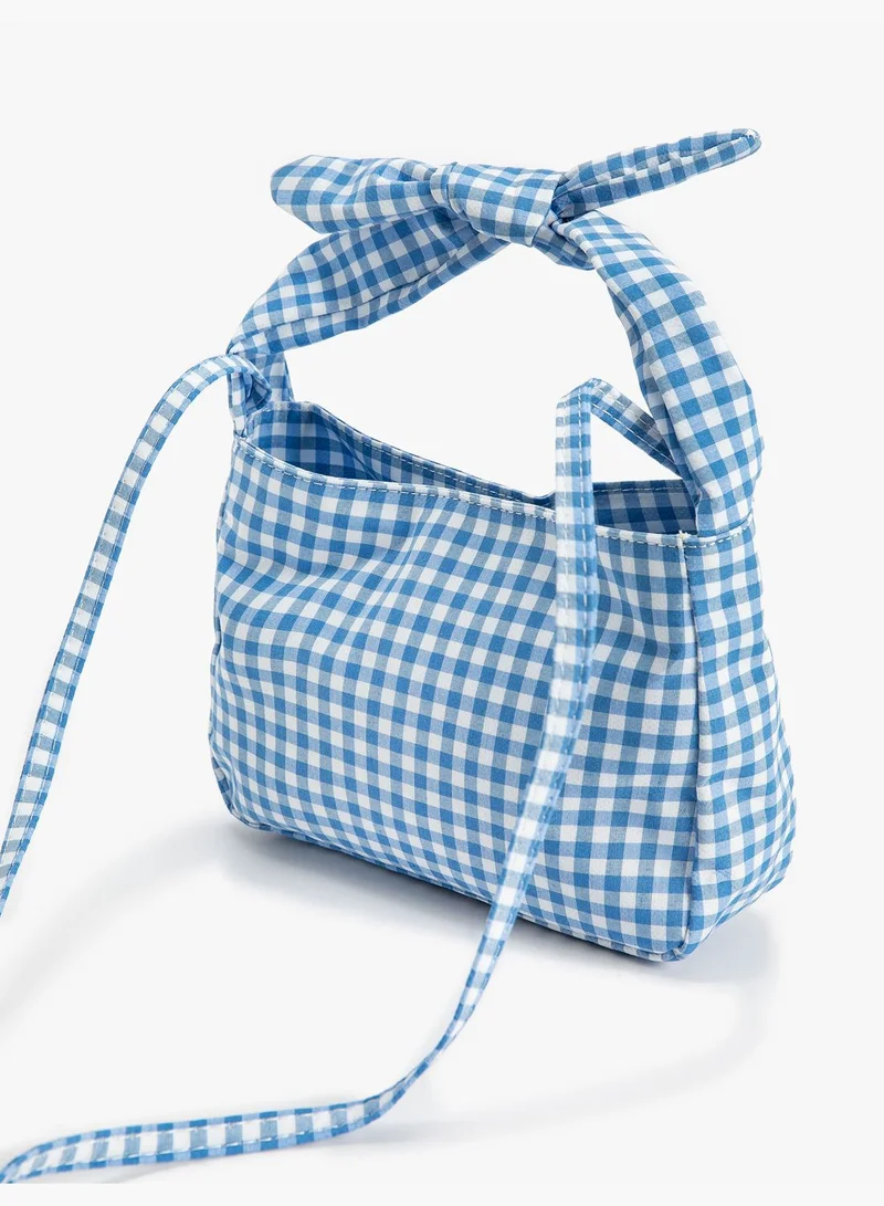 KOTON Bow Tie Detail Strappy Cross Body Bag
