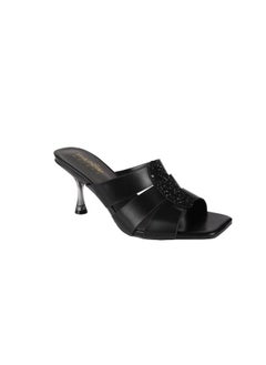 Michelle Morgan Ladies Kitten Heel 213RJ773 Black