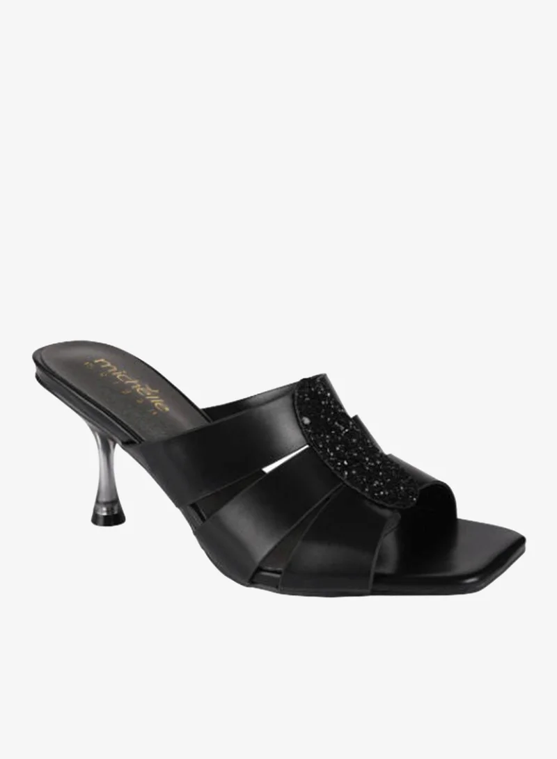 Michelle Morgan Michelle Morgan Ladies Kitten Heel 213RJ773 Black