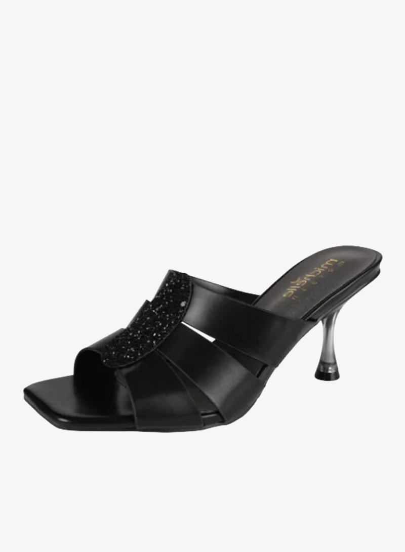 Michelle Morgan Black Michelle Morgan Ladies Kitten Heel 213RJ773 Black for Women | Best Price UAE