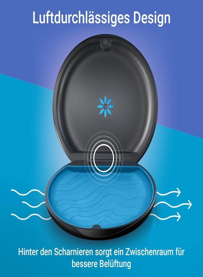 تقويم إنفزلاين علبة تقويم الأسنان الشفاف (إنفيزالاين) مع حافظة تثبيت، بتصميم دونات مزخرف - Image 5