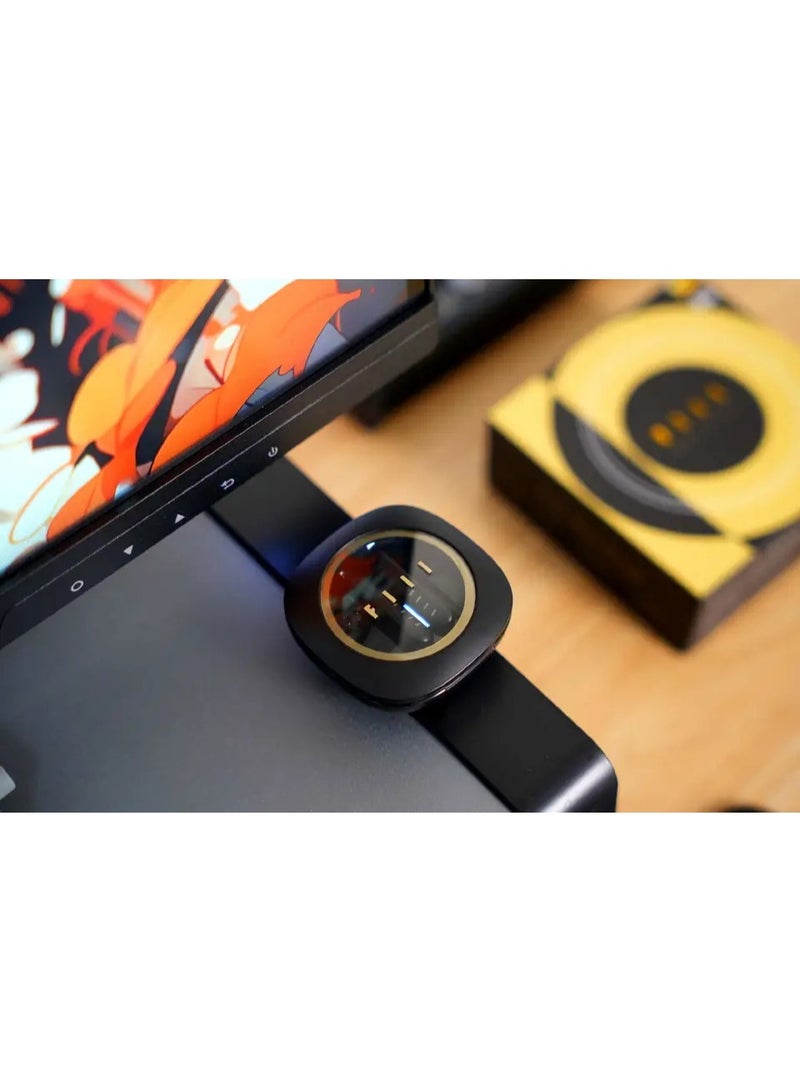 فيل سماعات أذن FIIL Key Pro 2 اللاسلكية ANC، سماعات أذن بخاصية إلغاء الضوضاء النشطة 40 ديسيبل، وقت تشغيل 30 ساعة، مقاومة للماء IPX5، اتصال متعدد النقاط بتقنية بلوتوث 5.4، سماعة أذن TWS بلوتوث - أسود. - Image 3