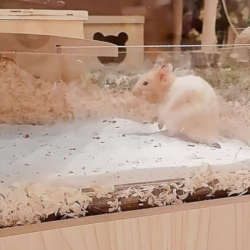 DR.DUDU Hamster Bath Sand, 2.8lb Dust Free Desert Sand or Potty Litter Sand for Hamster Chinchillas Gerbil Syrian Mice Small Animals (White, Flower Smell) - Image 5