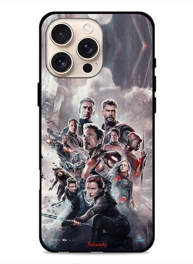 Tolwak Apple iPhone 16 Pro Protective Case Cover Avengers - Image 1