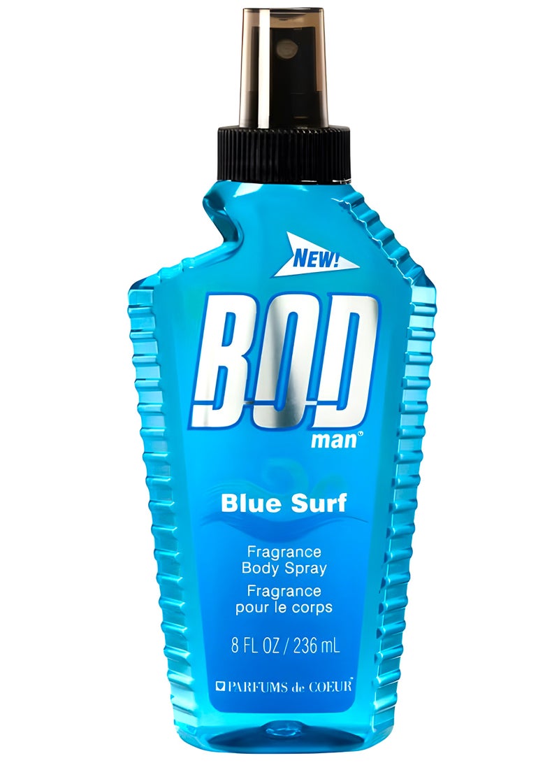 BOD Man Blue Surf Fragrance Body Spray 8 FL OZ / 236 mL - Image 1