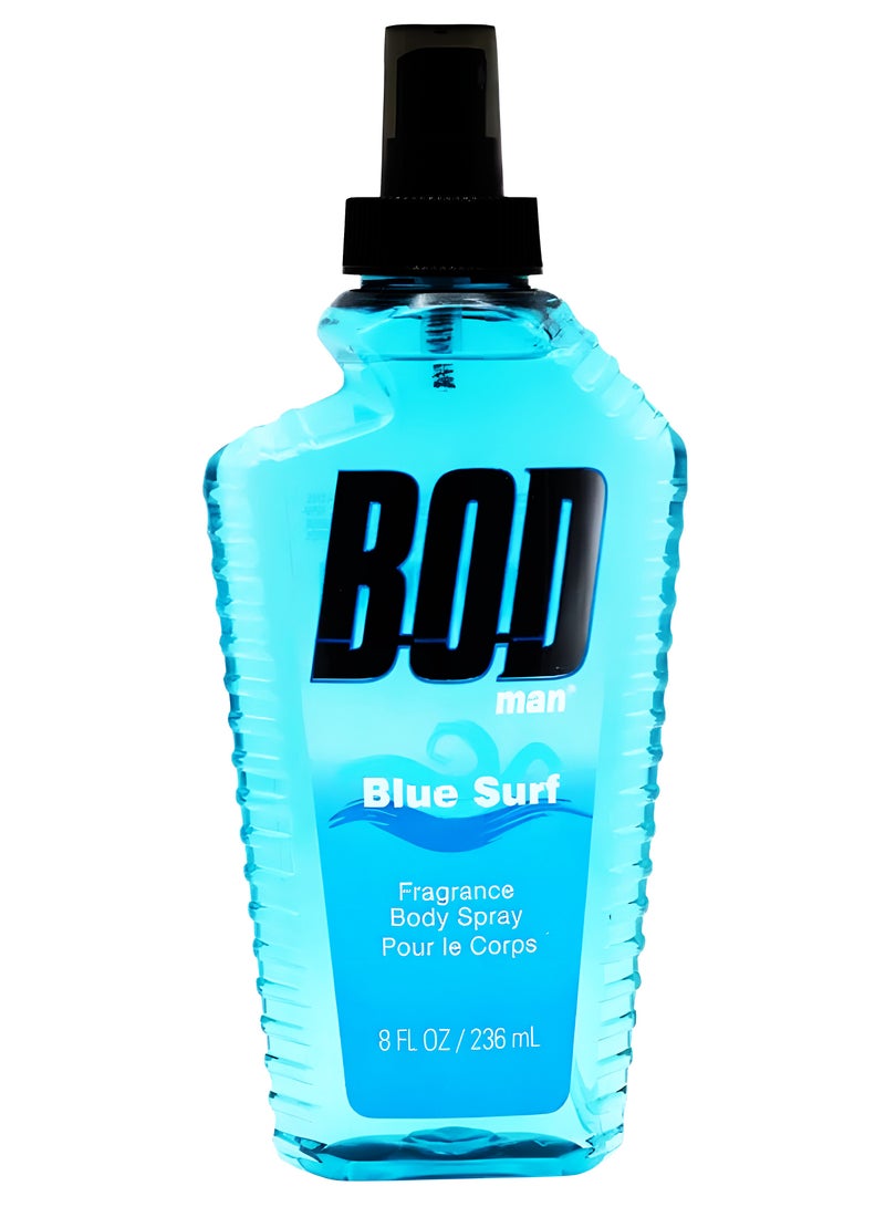 BOD Man Blue Surf Fragrance Body Spray 8 FL OZ / 236 mL - Image 2