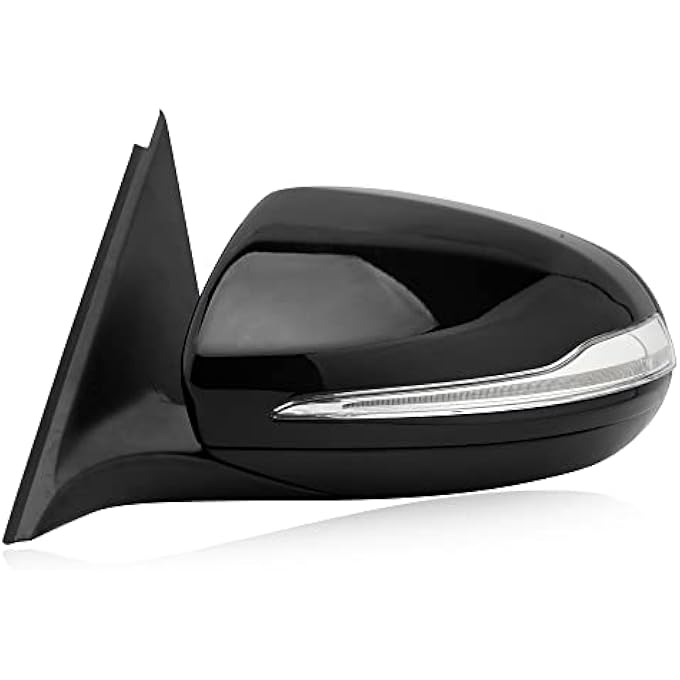 ريحني مرآة جانبية W205 لمرسيدس 20152021 بنز C كلاس C180 C260 C300 مرسيدس مرآة باب السائق مع طي كهربائي النقطة العمياء محمية ضوء إشارة دوران LED ذاكرة أضواء بركة - Image 1