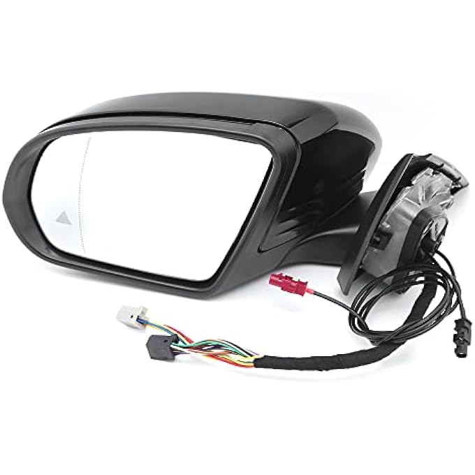 ريحني مرآة جانبية W205 لمرسيدس 20152021 بنز C كلاس C180 C260 C300 مرسيدس مرآة باب السائق مع طي كهربائي النقطة العمياء محمية ضوء إشارة دوران LED ذاكرة أضواء بركة - Image 3