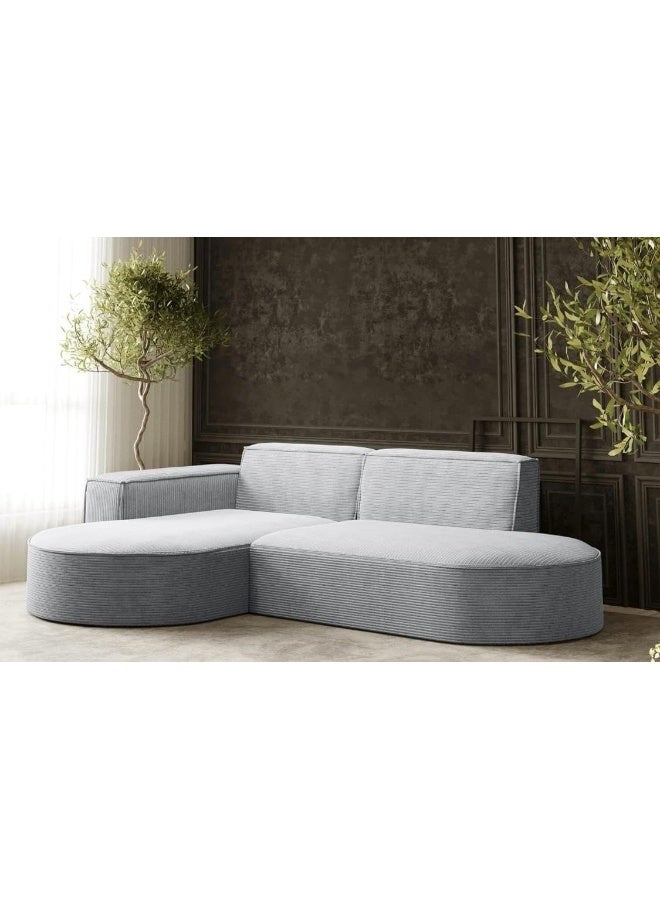 Modern Curved Sectional Sofa - Image 3