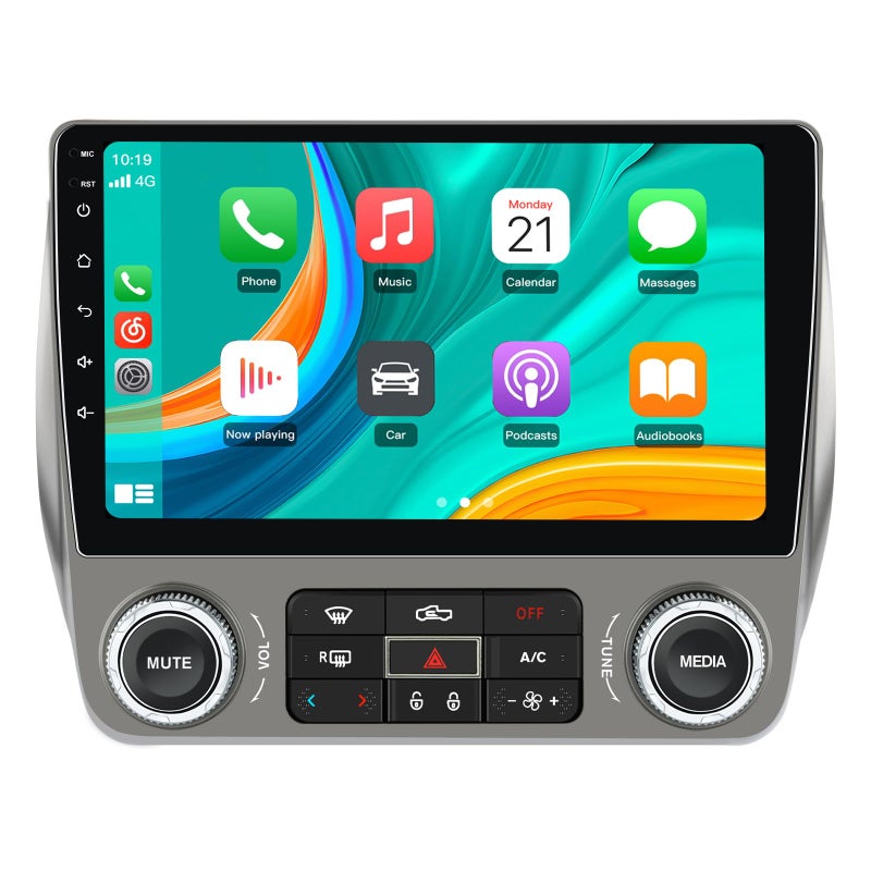Junsun 5G WiFi (64ROM) Car Radio Stereo for Chevrolet Chevy Camaro 2010 2011 2012 2013 2014 2015, Biult in Wireless CarPlay Android Auto Support Bluetooth 5.0 GPS Navigation DSP SWC Rearview AM/FM - Image 1