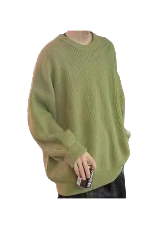 Light Green Popular Knitwear For Men And Women Jacket Base Layer