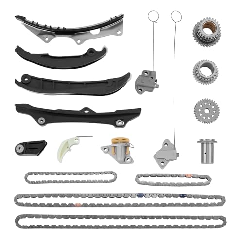 BDFHYK Engine Timing Chain Kit with Tensioner for 3.6L V6 DOHC Engines Compatible with Jeep Wrangler 12-17 Grand Cherokee 11-15, Compatible with Dodge Journey Durango, Compatible with Chrysler 200 300 - Image 1