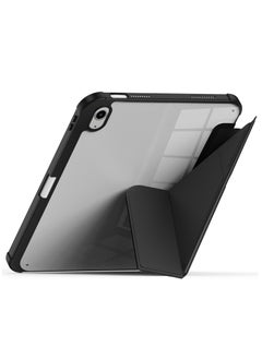 Terra iPad Terra 10.9/5/4 Air Cover with Smart Pencil Holder Slim Smart Cover with Kickstand Black/Clear  - Image 2