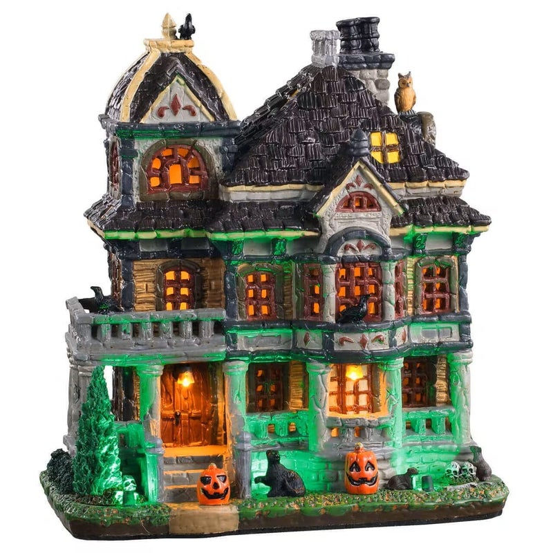 Lemax Grimsbury Haunted House with 45V Adaptor 05609