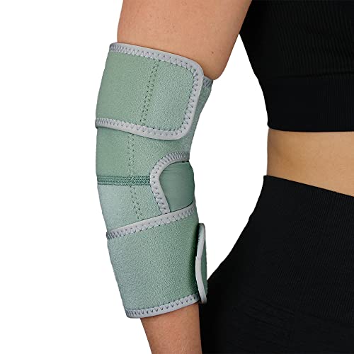 CleanPrene Elbow Brace - NEO-PRENE FREE, USDA Certified Biobased - Dermatologically Tested and Safe for Sensitive Skin - One Size Fits Most - Image 1