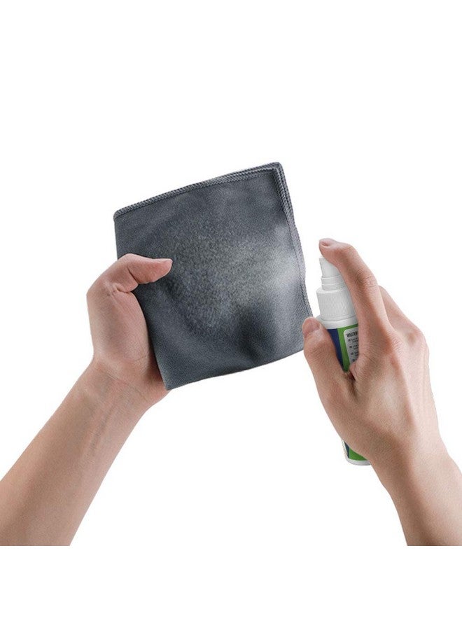 Loukin 4Pcs Microfiber Cloth, Dry Erase Board Cloth For Classroom, Home And Office Use, Reusable And Washable, Gray, 12" X 12" - Image 3