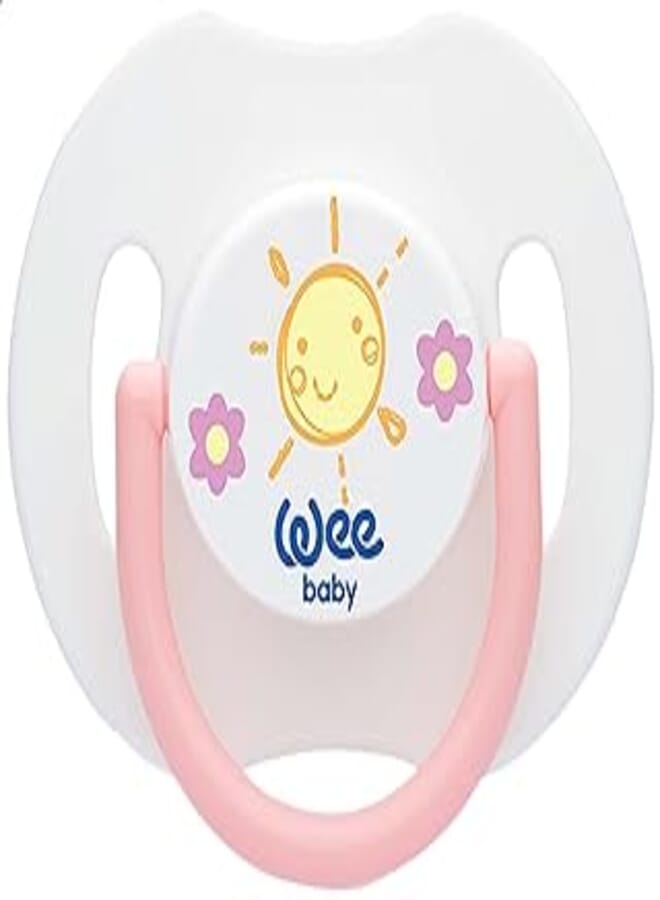 Wee baby Wee Baby Day Silicone Soother for Girls - Number 1 