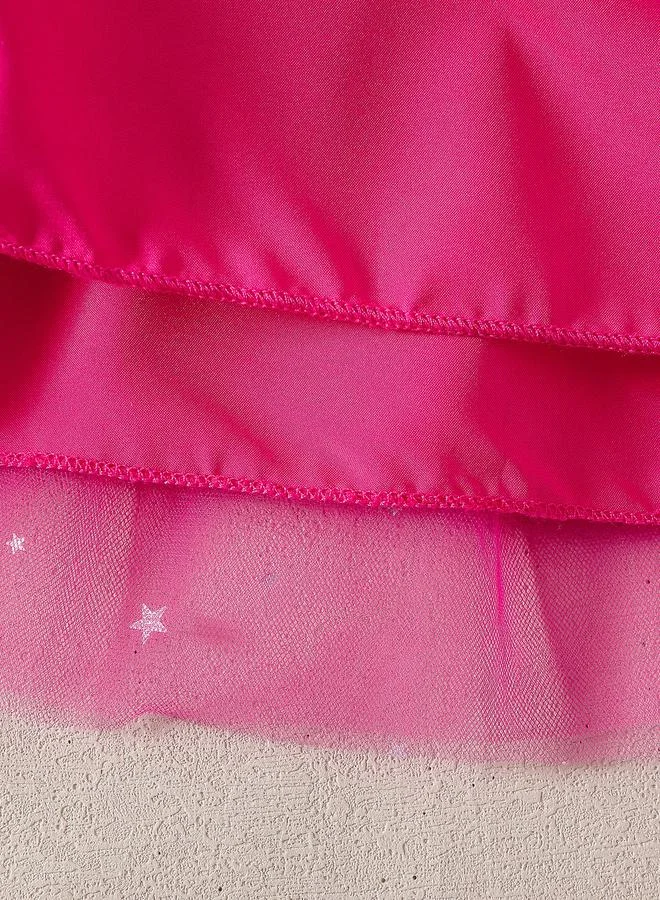 Take Two Take Two Embellished Mesh Insert Tulle Dress