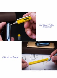 Y&D Multitool Pen Gifts for Men on Fahers Day Dad from Daughter Wife Son Kid Unique Cool Birthday Ideas Men Dad Father Him Husband Grandpa DIY Handyman  - Image 5