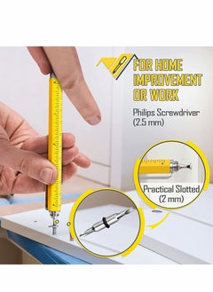 Y&D Multitool Pen Gifts for Men on Fahers Day Dad from Daughter Wife Son Kid Unique Cool Birthday Ideas Men Dad Father Him Husband Grandpa DIY Handyman  - Image 4