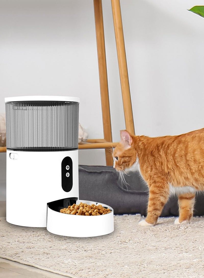 Kidle Intelligent Pet Feeder Automatic Cat Feeder Dog Feeder Cat and Dog Food Dispenser Self Feeder - Image 2