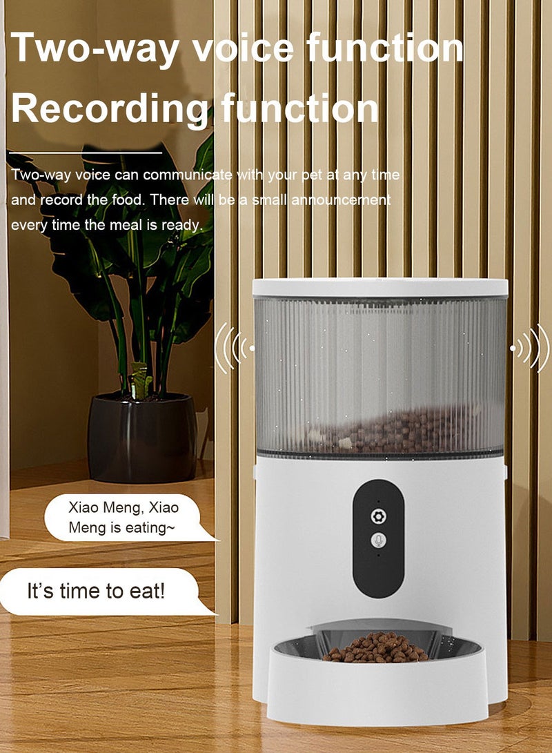 Kidle Intelligent Pet Feeder Automatic Cat Feeder Dog Feeder Cat and Dog Food Dispenser Self Feeder - Image 5
