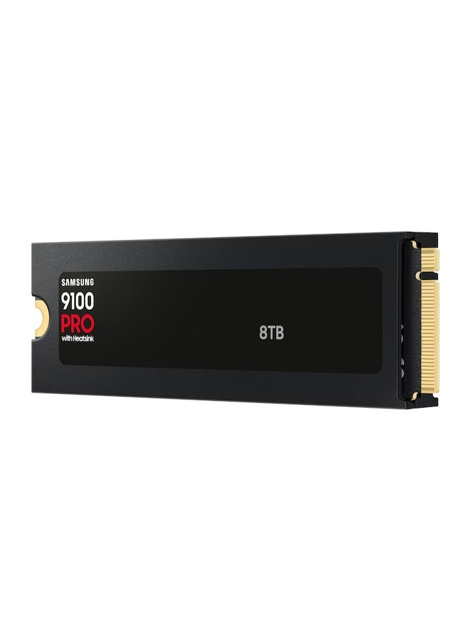 Samsung 8TB 9100 PRO PCIe 5.0 x4 NVMe 2.0 M.2 2280 Internal SSD with Heatsink – Up to 14,800MB/s Read, 13,400MB/s Write, V-NAND TLC, 2.2M/2.6M IOPS, 4800TBW, PS5 Compatible | MZ-VAP8T0CW 8 TB - Image 4
