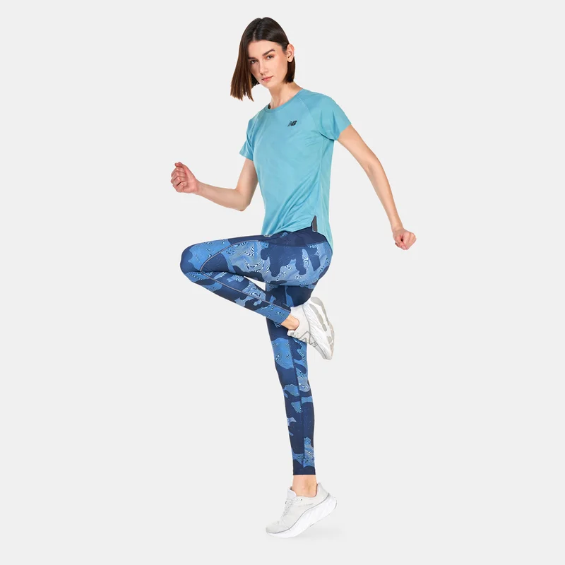 New Balance Women's Printed Impact Run Leggings