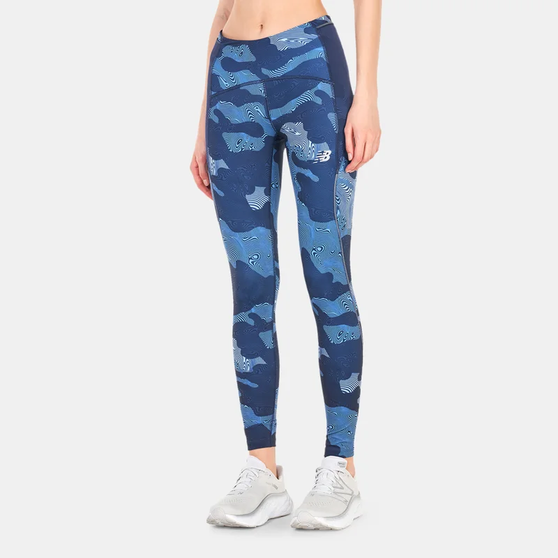 New Balance Women's Printed Impact Run Leggings