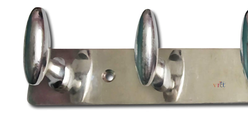 VRCT Stainless Steel 6 Pin Cloth Hanger Hook Set Round Shape Pin (Pack of 1) - Image 2