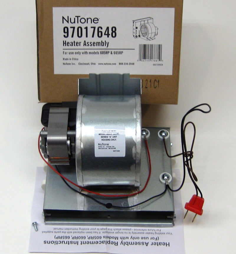 NuTone S97017648 Heater Motor Assembly - Image 1