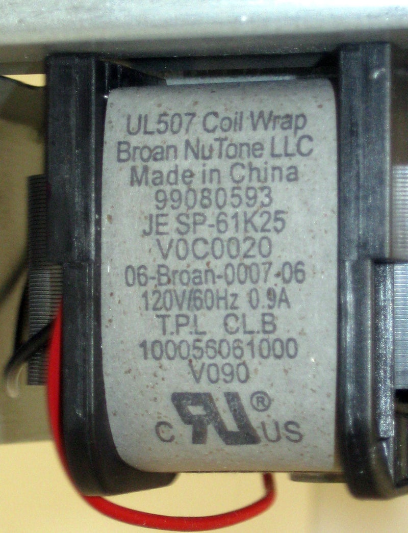 NuTone S97017648 Heater Motor Assembly - Image 5