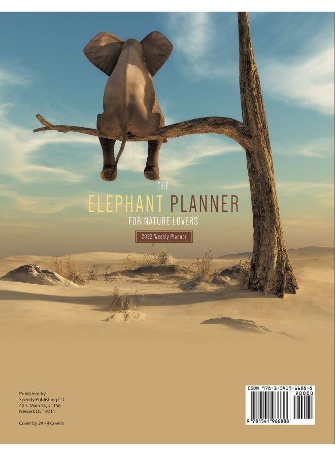 The Elephant Planner for Nature Lovers: 2022 Weekly Planner  - Image 2