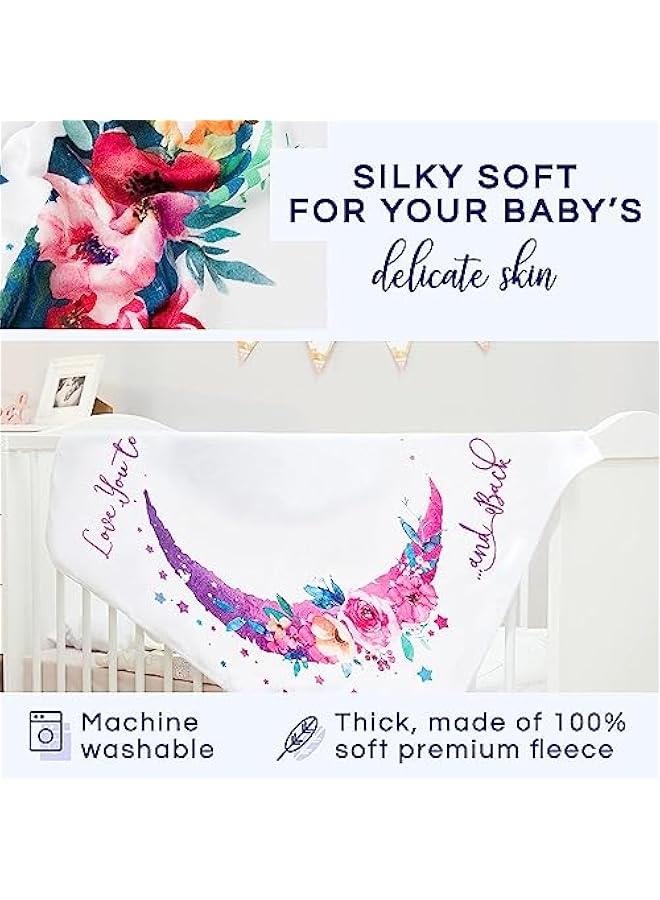 HOOKOR Organic Baby Monthly Milestone Blanket For 1-12 Month Boy or Girl - Months Blanket Newborn Announcement Disc - Growth Chart Milestone Blanket (Dream) - Image 4