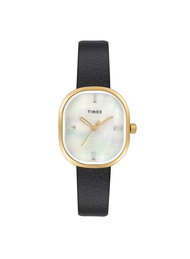 تيميكس ساعة TIMEX عقارب نسائية، متوفرة بألوان متعددة، مقاومة للماء - Image 1