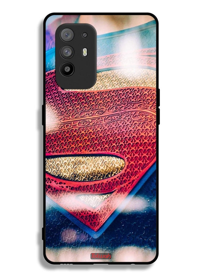 Tolwak - Oppo F19 Pro Plus 5G Protective Case Cover Superman Logo - Image 1
