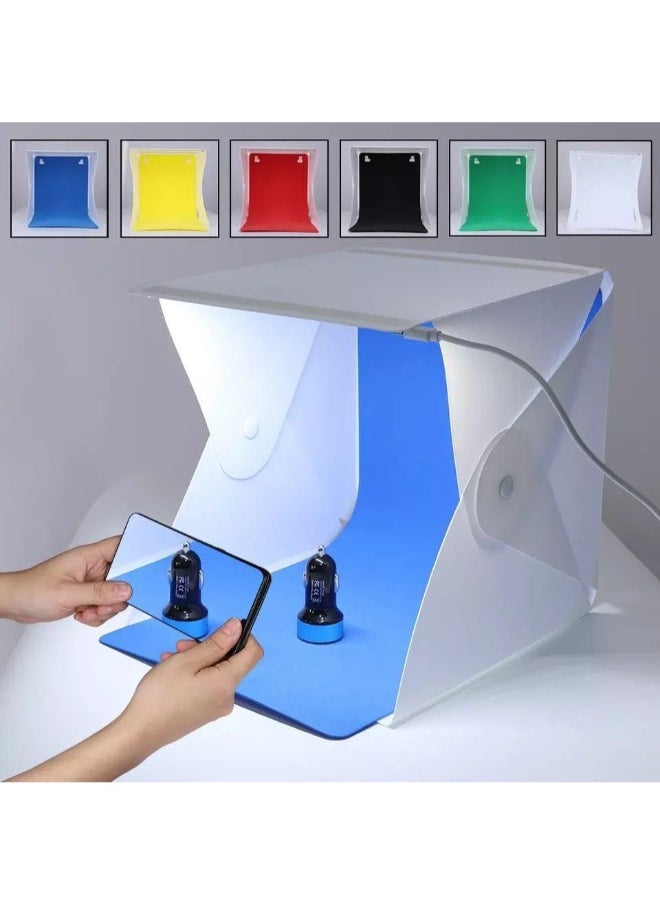 Generic Portable Photo Studio Lightbox with Adjustable LED Lighting  - Image 3
