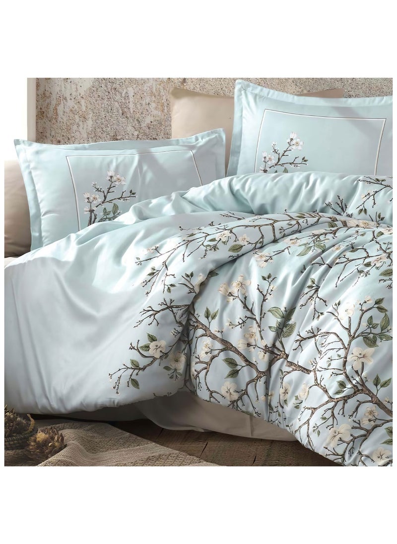 Family Bed - stick Bed sheet Cotton 4 pieces size 180 x 200 cm Model 213 from Family Bed - Image 1