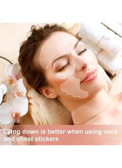 Patelai 22 Pcs Reusable Face And Forehead Wrinkles Patches Overnight Silicone Chest Patches Neck Wrinkle Patches Pad Eyelid Lifter Strips For Face Forehead Neck Decollete Cheek Eye Pads Beauty  - Image 5