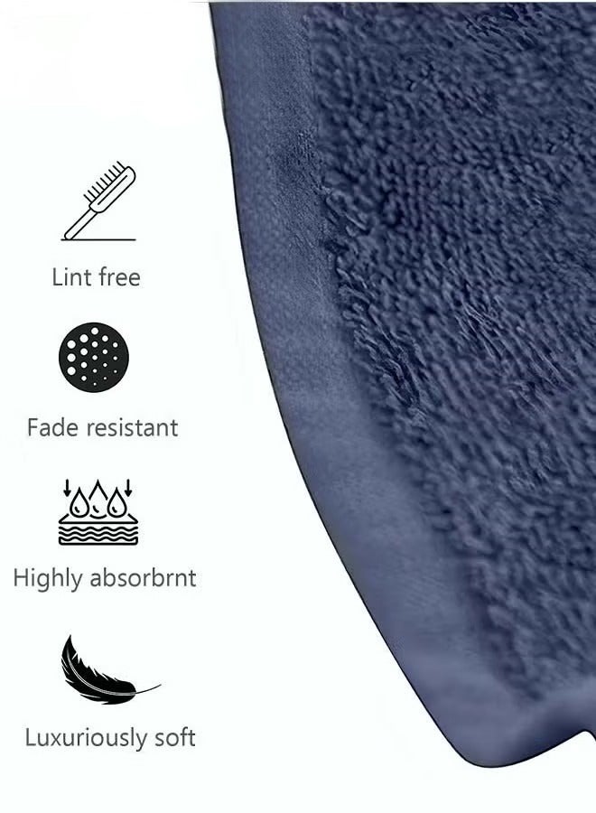 2PCS Cotton Towels Skin-Friendly Soft Quick-Drying Moisture Luxurious Bathroom Towel Set Housewarming Gifts for Men and Women  - Image 2