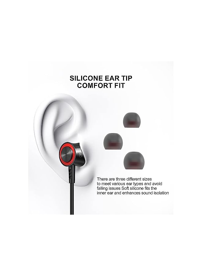 erorex سماعات رأس USB C متوافقة مع Samsung Galaxy S23 S22 S21 S20 Fe 5G سماعات أذن مع ميكروفون وعزل الضوضاء سماعات أذن سلكية ستيريو USB Type C سماعات أذن لهاتف Pixel 7 Pro 6A - Image 3