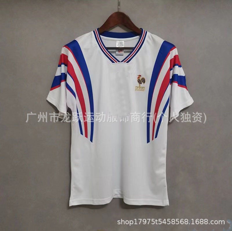 National Team France Jersey France Vintage Jersey France Mbappe Series Football Suit French Jersey - Image 1
