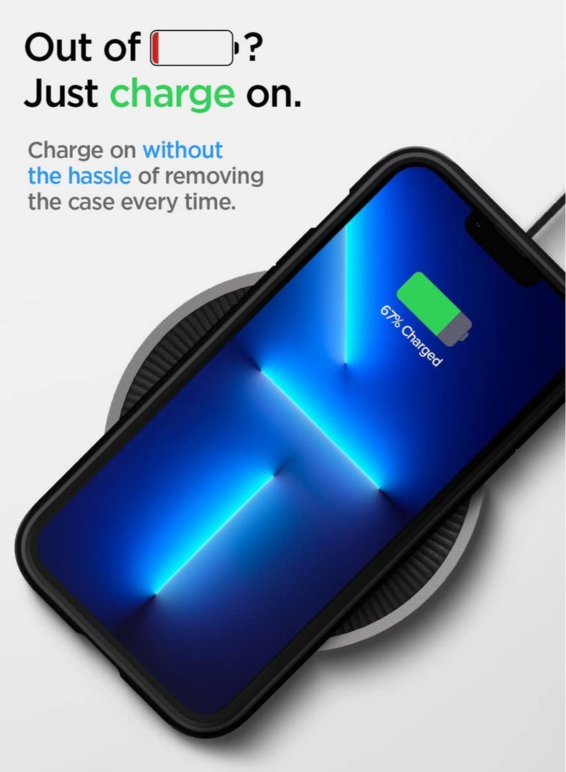 Spigen Tough Armor For iPhone 13 Pro Case Cover With Extreme Impact Foam - Sierra Blue - Image 5