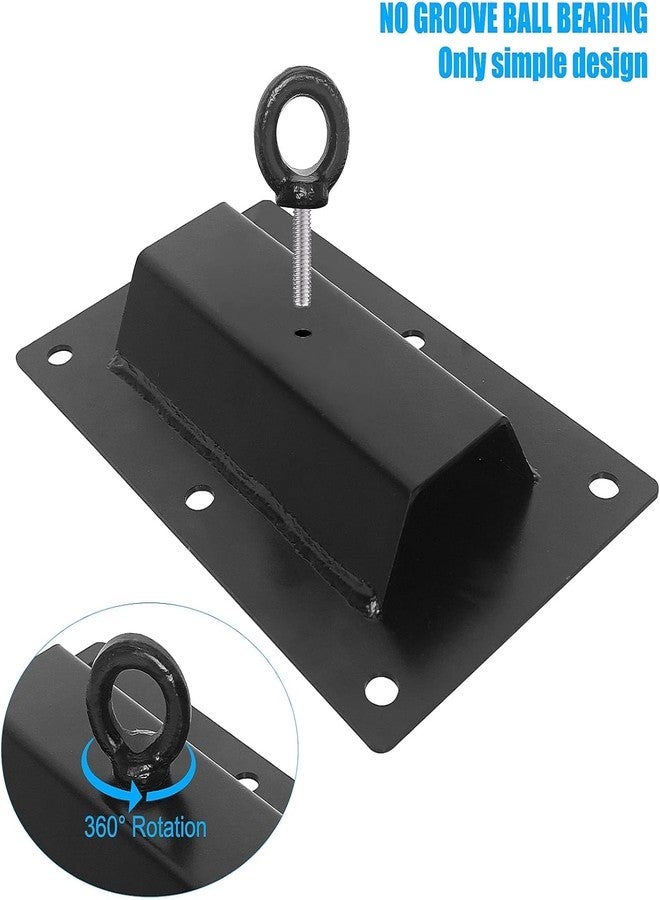 Luwint Ceiling Mount Punching Bag Hanger, Heavy Duty Ceiling Bracket Hook for Heavy Bag, Swing, Hoop, Pulleys and Harness, 660lbs - Image 4