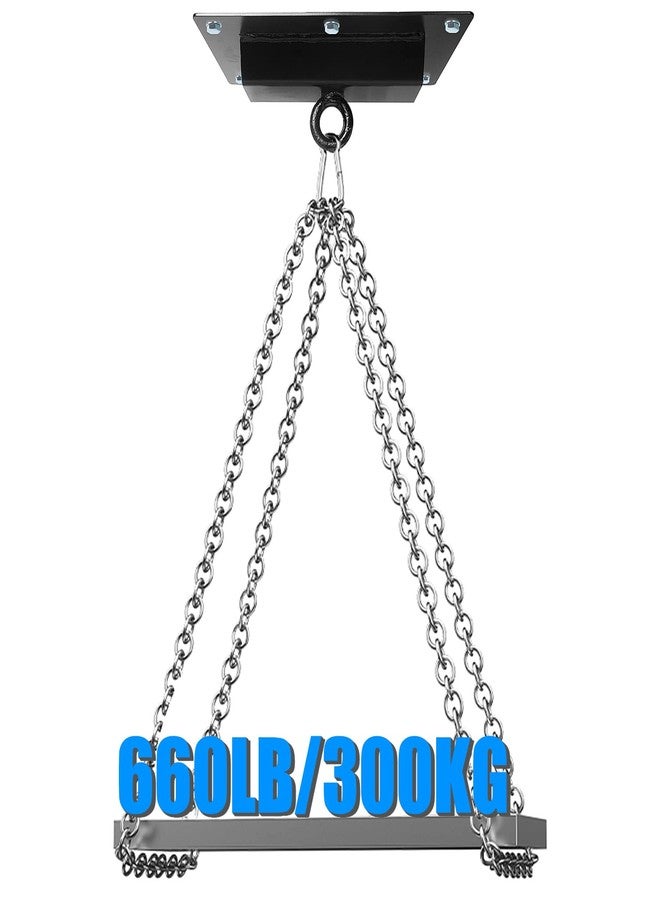 Luwint Ceiling Mount Punching Bag Hanger, Heavy Duty Ceiling Bracket Hook for Heavy Bag, Swing, Hoop, Pulleys and Harness, 660lbs - Image 5