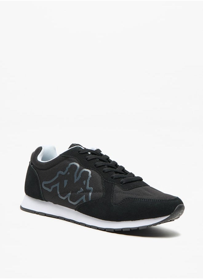 Kappa - Men's Logo Print Sports Shoes with Lace-Up Closure - Image 1