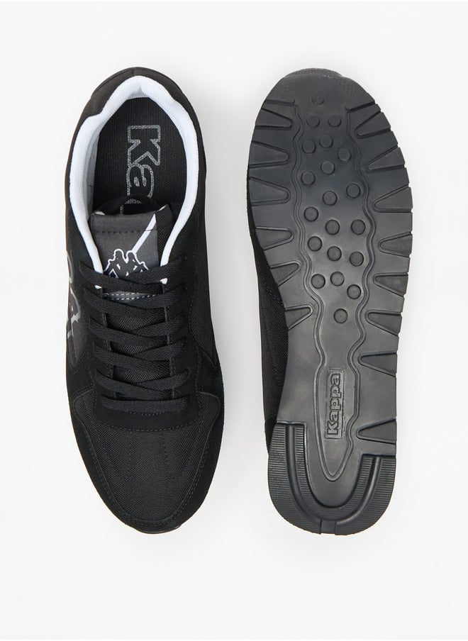 Kappa - Men's Logo Print Sports Shoes with Lace-Up Closure - Image 1