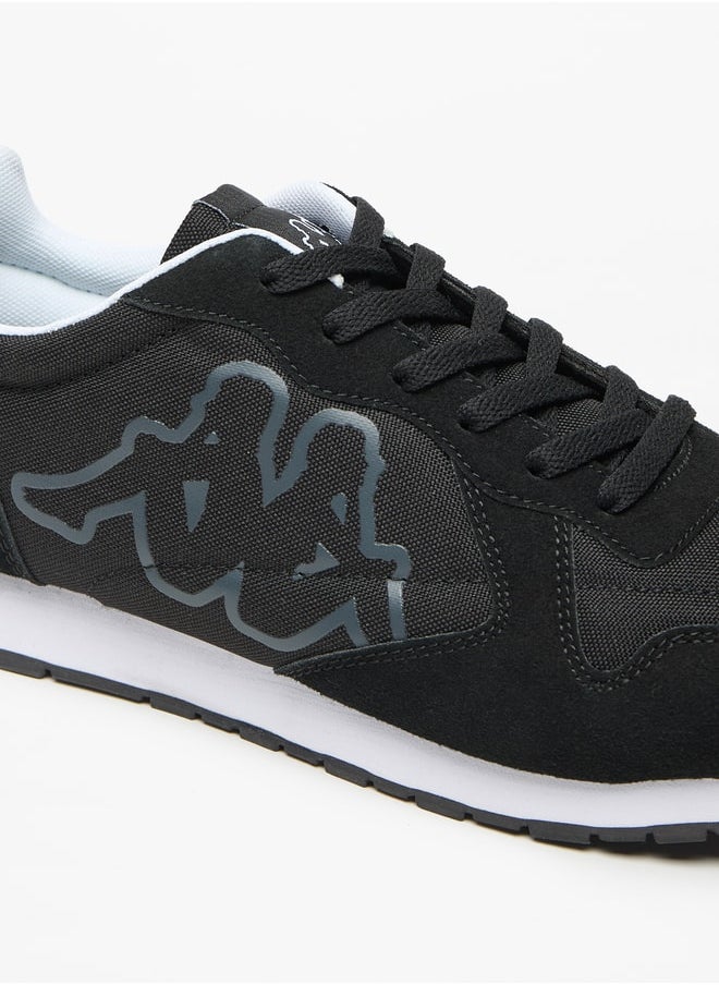 Kappa - Men's Logo Print Sports Shoes with Lace-Up Closure - Image 1