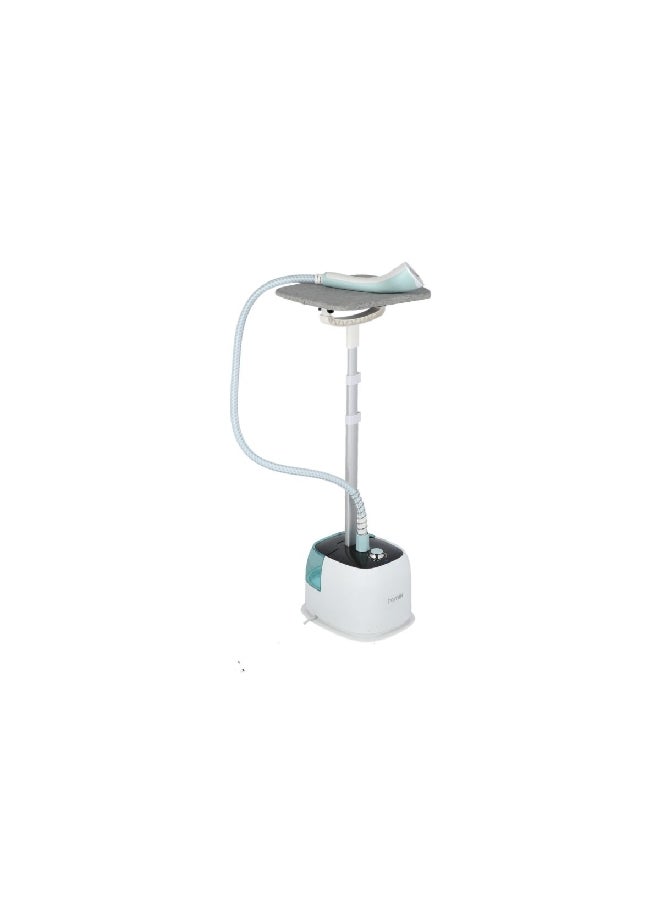 homix - 1800W Ergonomic Design Garment Steamer Blue 1.6 L - Image 1